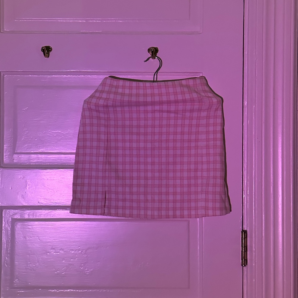 brandy melville plaid skirt